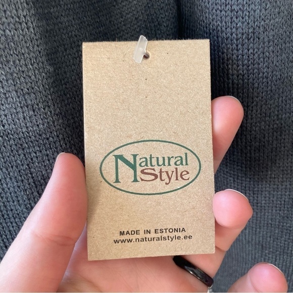 Natural Style | Merino Wool Button Down Cruelty Free Cardigan Sweater - Picture 6 of 8